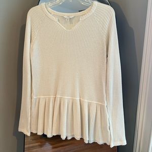 Time and Tru | Waffle knit tunic